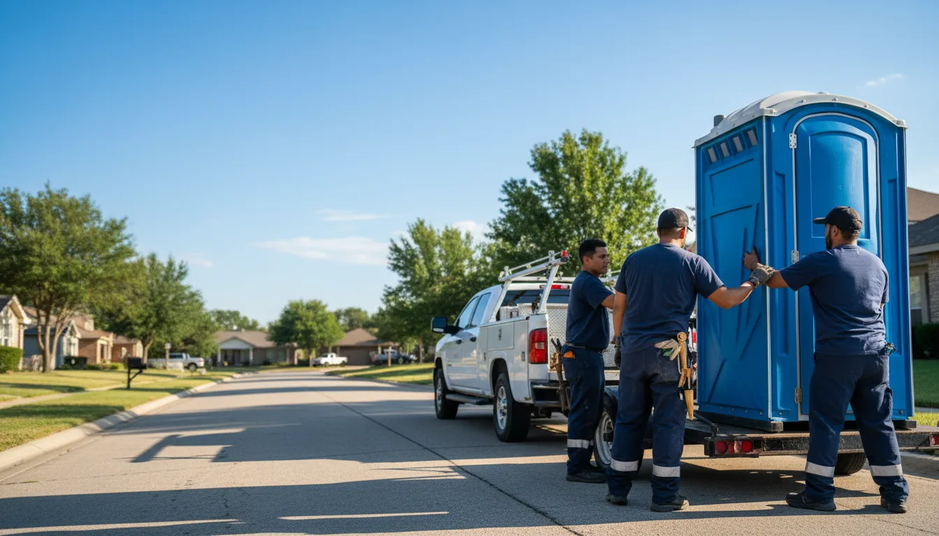 Portable Toilet Rental in Huntsville, MO near me